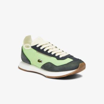 Lacoste Match Break Textile Sneakers - Tenisky Dámské Olivy Zelené / Světle Zelene | CZ-CSBkah